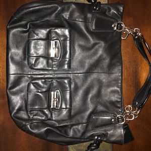 Coach Black Leather Kristin Tote L0969-14758